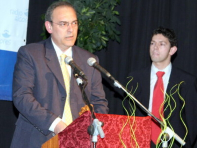 Pedro Preciado recogió el Premio Irradia en el Viso del Alcor