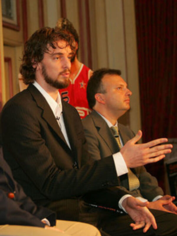 Gasol presentó su autobiografía en Madrid