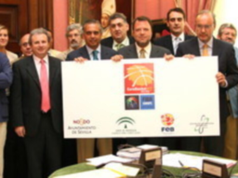 El Eurobasket 07 de Sevilla con la seleccion española en marcha