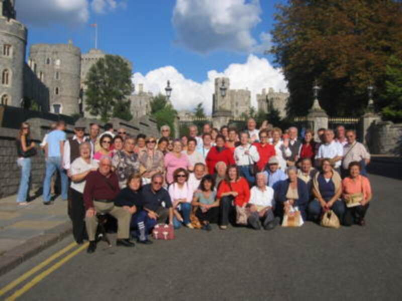 Los mayores de Gines visitaron Londres en un viaje subvencionado
