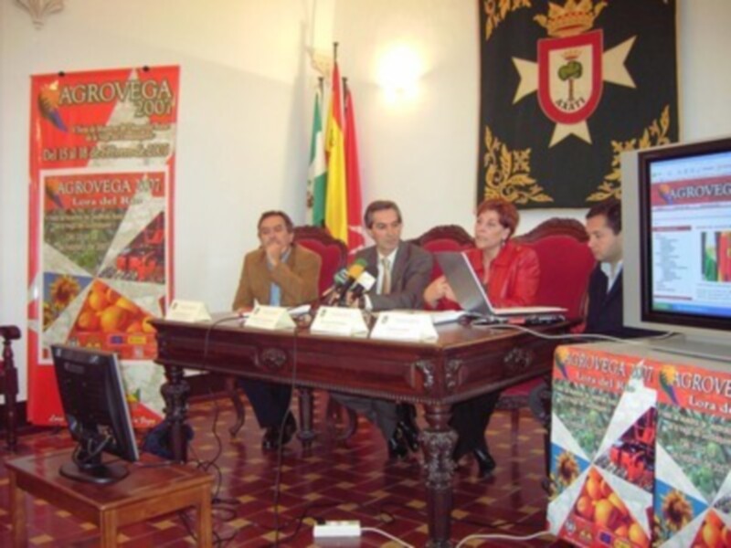 Vendido más del 85% de los stands comerciales de Agrovega 2007, que tendrá lugar en Lora del Río entre el 15 y el 18 de febrer