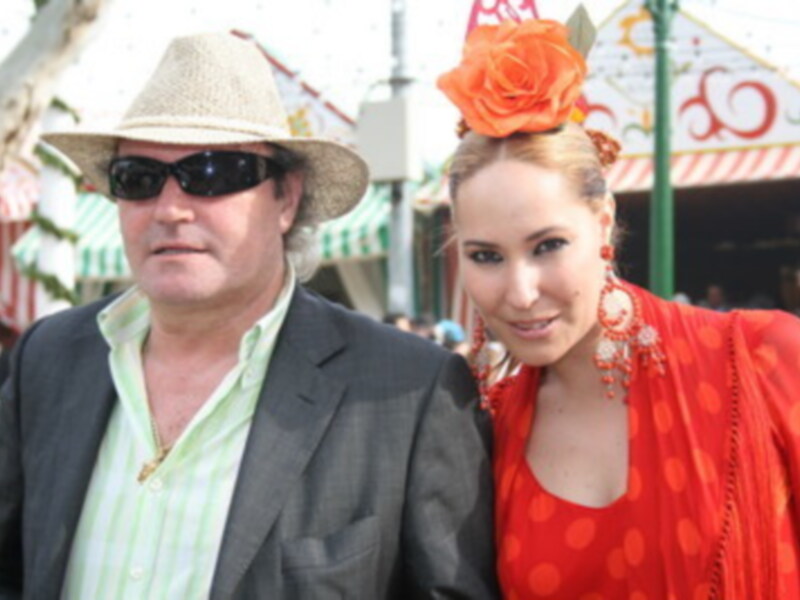 Rosario y Amador MOhedano, primera Feria sin Rocio Jurado