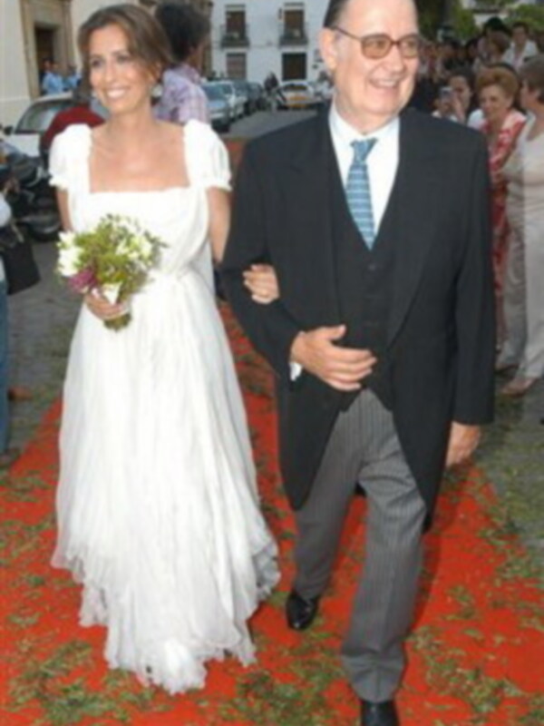 Boda aristocratica en Sevilla, de la hija del Duque de Bejar