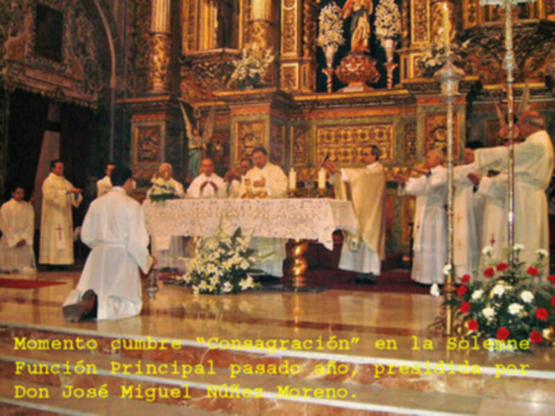Triduo en Honor de San Juan Bosco, en la Casa Salesiana de la Stma. Trinidad de Sevilla