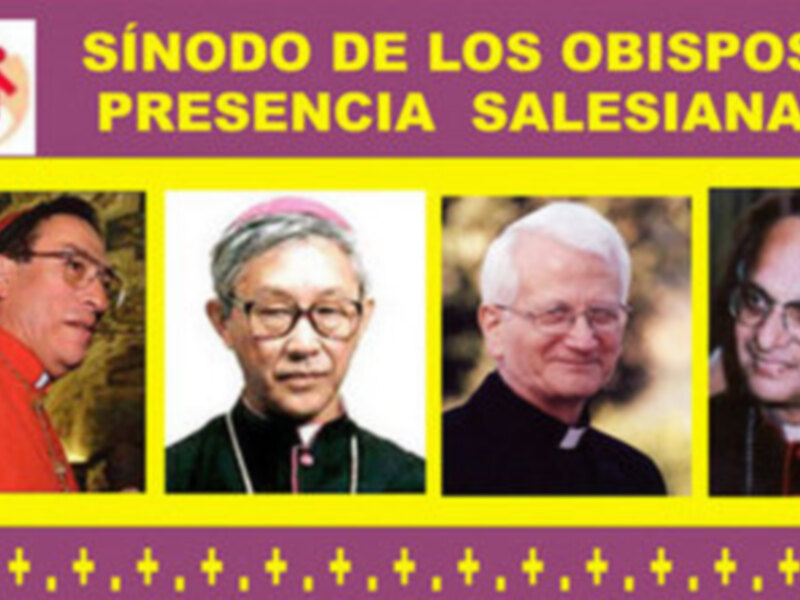 Seis salesianos de Don Bosco, participarán en el próximo Sínodo de Obispos.