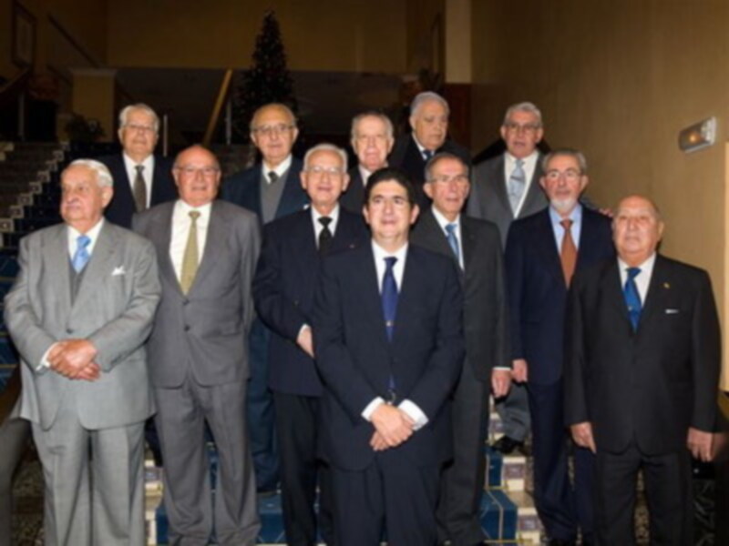 Reconocimiento del Colegio a los Abogados de Sevilla que cumplen sus bodas de oro y de plata con la Corporación.