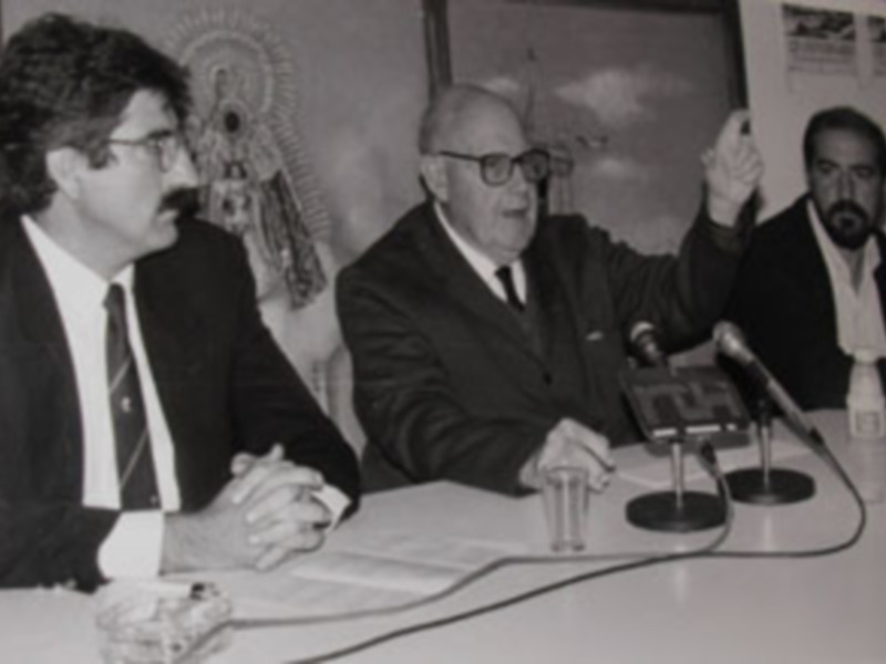 Calderón Quijano y Giménez Fernández aún esperan  en Chipiona la nominación de sus calles  desde hace 13 años.-