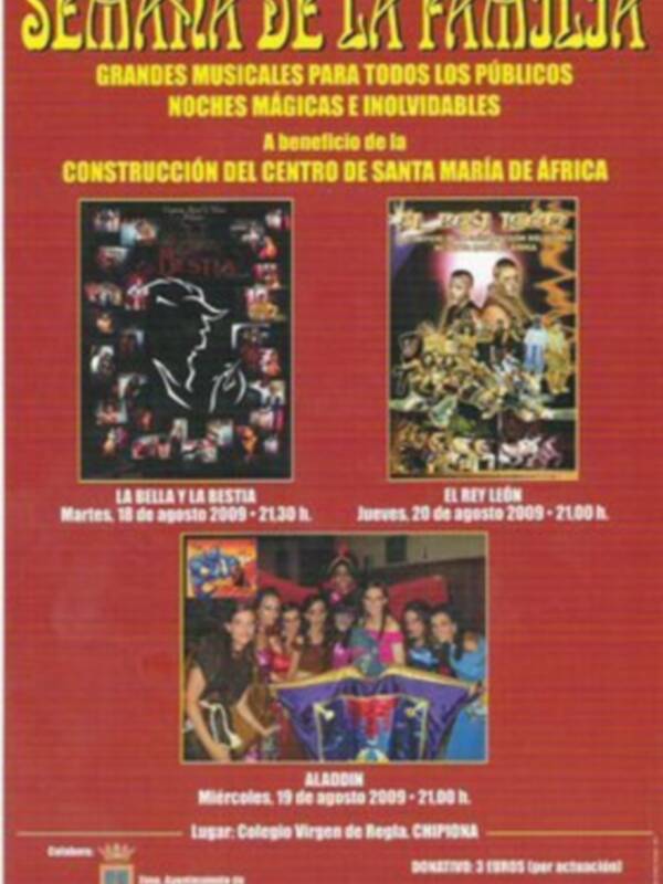 Programada la Semana de la Familia en Chipiona.