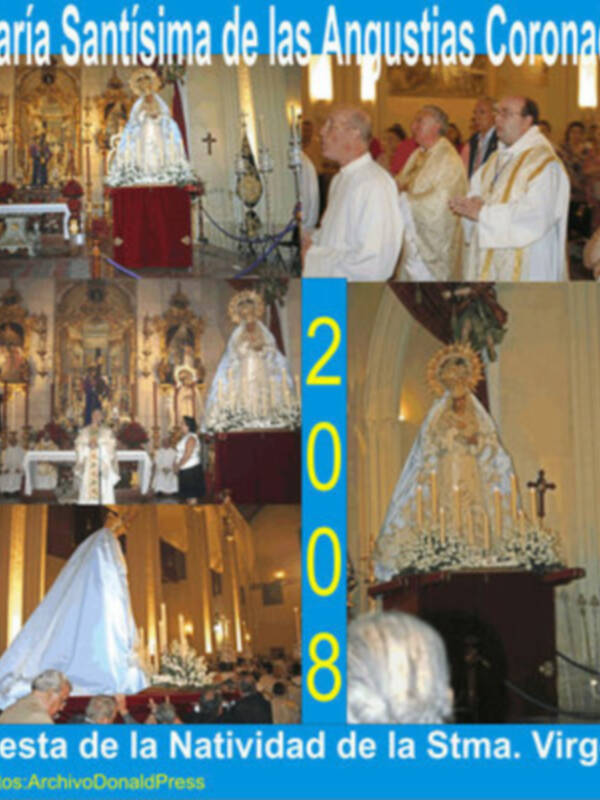 Mañana Función Solemne en Honor y Gracia de la Stma. Virgen de las Angustias en el Santuario de la Hdad. Sacramental Los Gitanos.