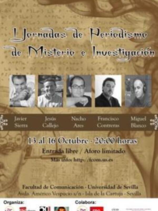 La Universidad de Sevilla recibirá en octubre las I Jornadas de Periodismo de Misterio e investigación