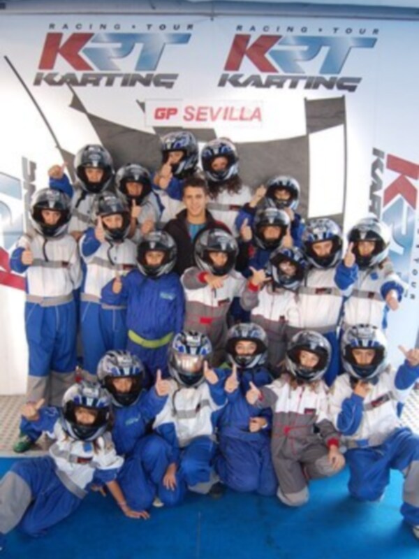 El Distrito Sur de Sevilla, de visita en el Karting Racing Tour