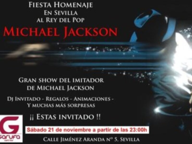 Gran Fiesta Homenaje a Michael Jackson en Sevilla