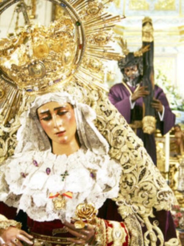 Solemne Triduo en Honor y Gloria de la Stma. Virgen de las Angustias Coronada en la Hermandad Sacramental Los Gitanos.