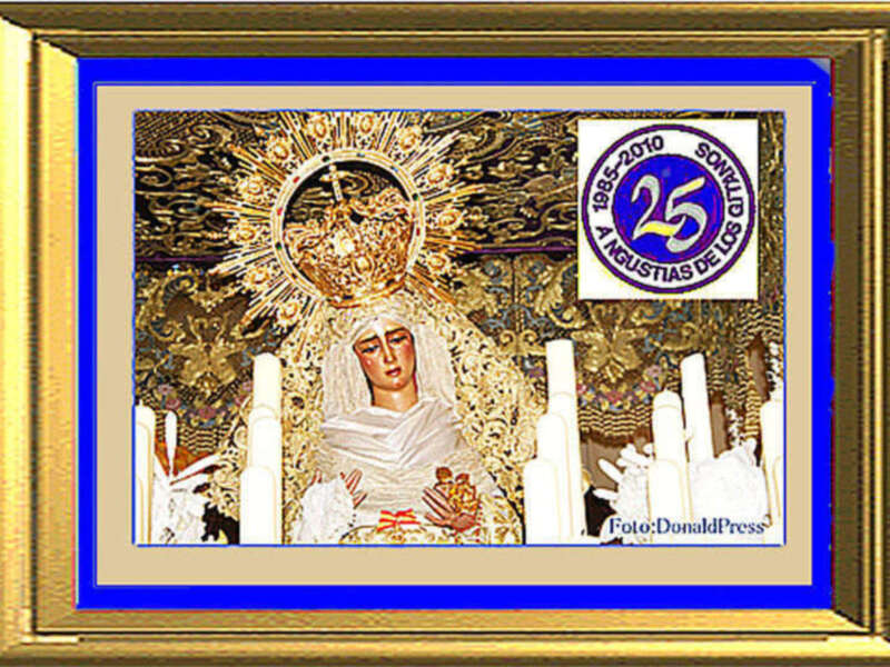 Mañana Eucaristía ante el paso de la Stma. Virgen de las Angustias. Acto Solidario del XXV Años de la Cuadrilla de Hnos. Costaleros de la Stma. Virgen. Charla del Dr. Pérez Bernal.
