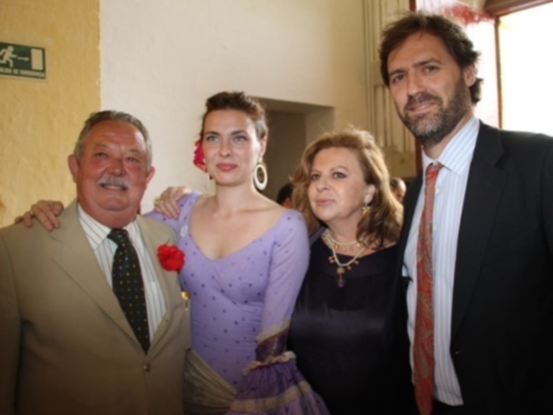Alejandra Osborne, muy enamorada de su marido, Quino Buendía