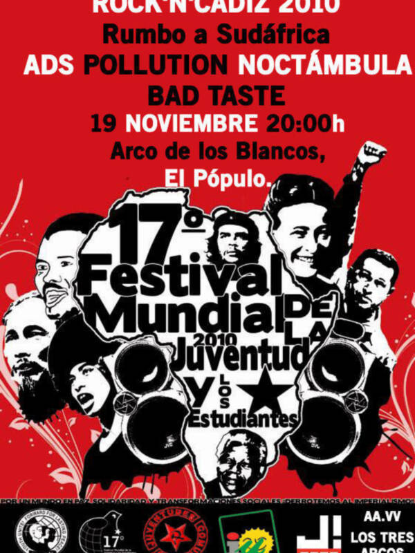 Presentado el III festival Rockn'Cádiz 2010 ¡Rumbo a Sudáfrica!
