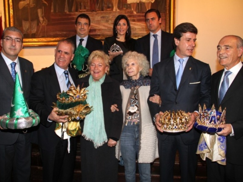 Cayetano Martinez de Irujo Rey Mago en Sevilla 
