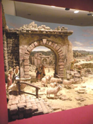 Galería del Belén del Círculo Mercantil de Sevilla