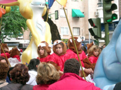 Cabalgata del barrio sevillano de Triana