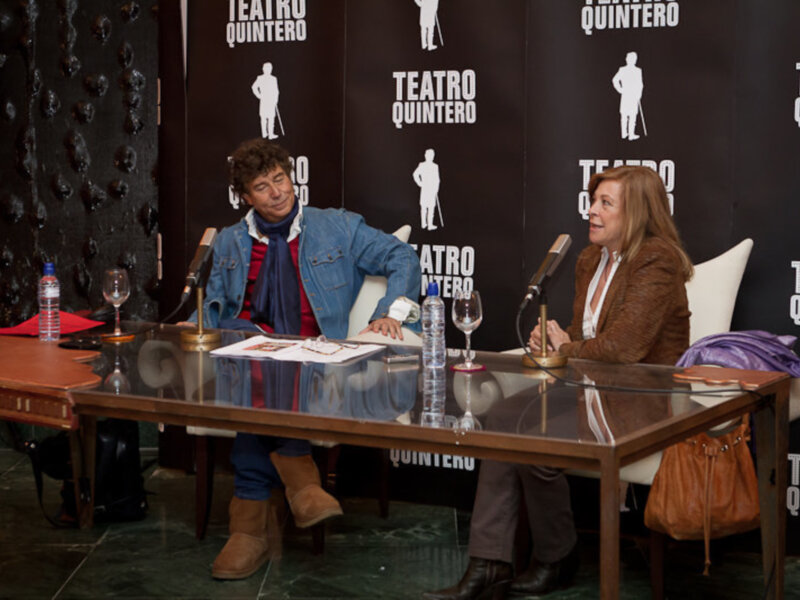 Jaime Blanch y María Luisa San José nos enredan en el Teatro Quintero y estrenan por primera vez en Sevilla la comedia "Un enredo casi familiar"