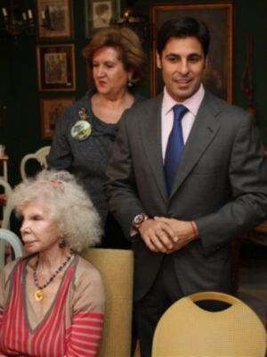 Las fotos más cariñosas de Fran y Eugenia con la Duquesa de Alba