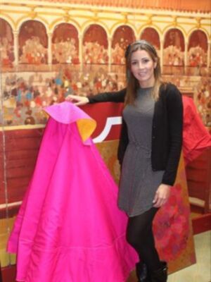 El cordobés y su mujer, dos personas solidarias, el presentó un festival para niños discapacitados y ella ha colaborado en el rastrillo   