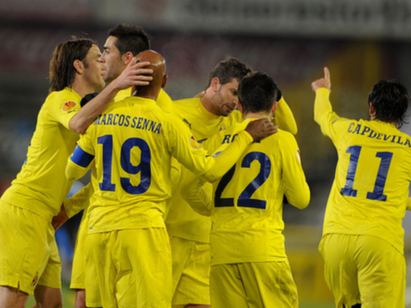 Villareal, único representante español en la Europa League