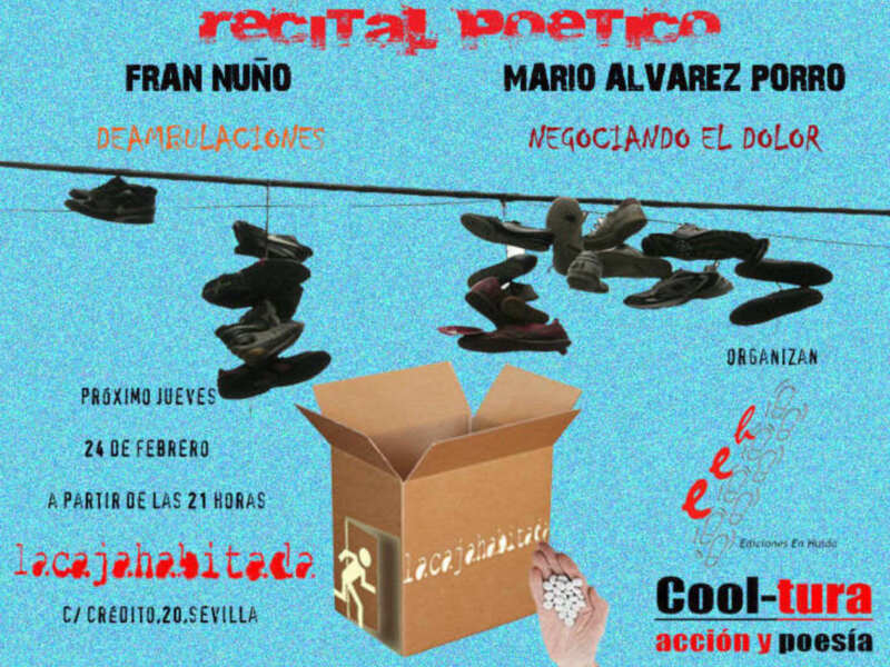 Recital poéticode Mario Álvarez Porro y Fran Nuño&#8207;