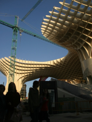 La Plaza de la Encarnación da paso a Metropol Parasol
