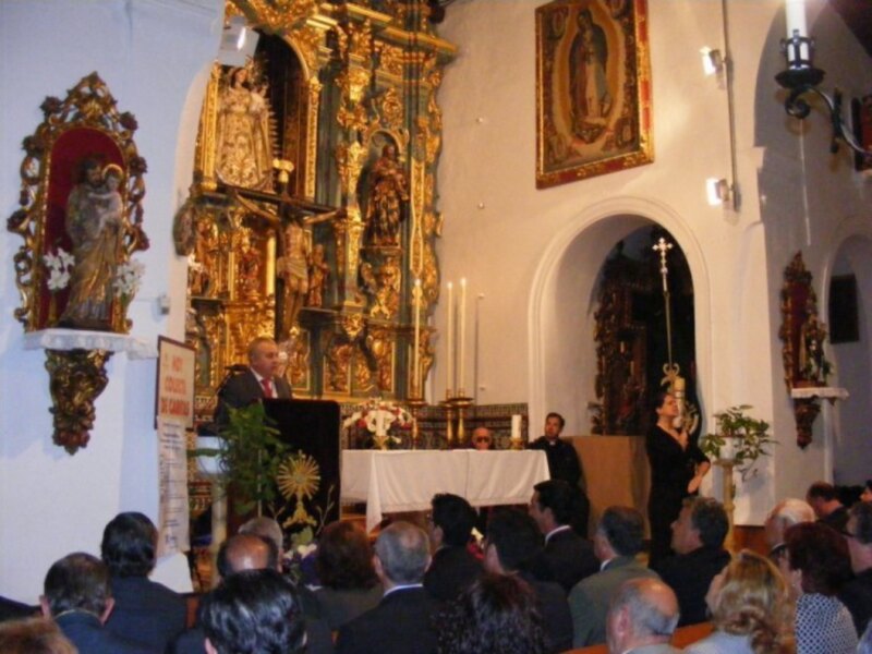 José Antonio Hurtado pronunció el XXX Pregón de la Semana Santa de Gines