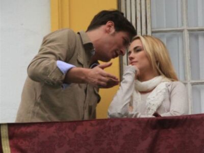 Luis Medina y su novia Amanda Hearst, las fotos mas cariñosas que confirman su reconciliación