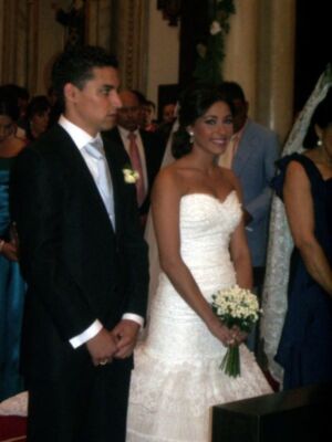 Boda futbolística en Sevilla 