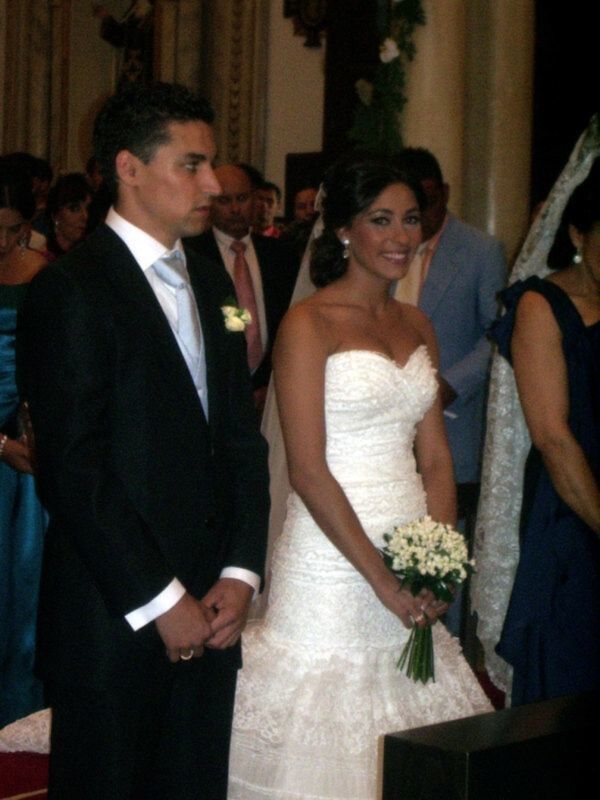 Boda futbolística en Sevilla 