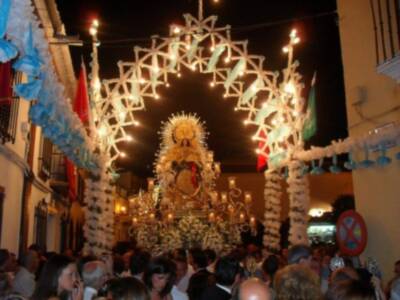 La Patrona de Carrión se trasladó a la Parroquia&#8207;