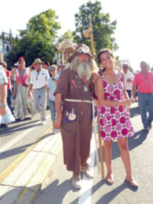 La Hermandad del Rocío de Triana, devuelta por la calle Real de Castilleja