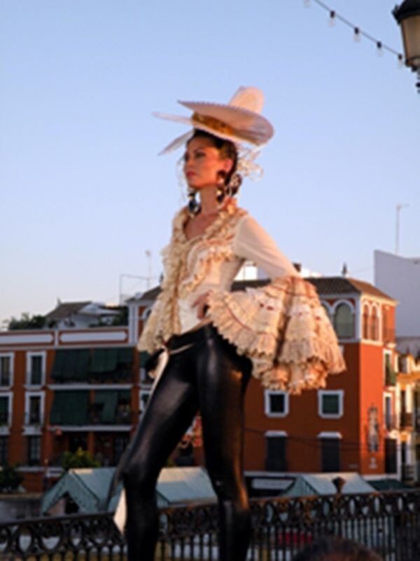 Moda sobre puente de Triana