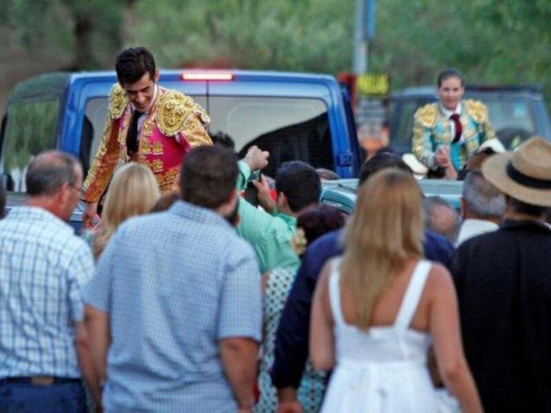 Carmen Bazán ejerce de abuela orgullosa con los hijos de Jesulín y María José campanario  