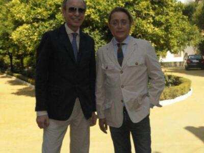 Victorio y Luchino diseñadores del vestido de novia de la Duquesa de Alba