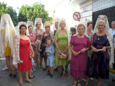 Salida extraordinaria de María Stma .de la Salud, como clausura del L Aniversario Fundacional
