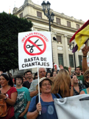 Sevilla se suma a la manifestación global de los indignados