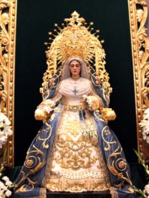 Besamano y Besapies de la Virgen de las Angustias de Alcalá del Río