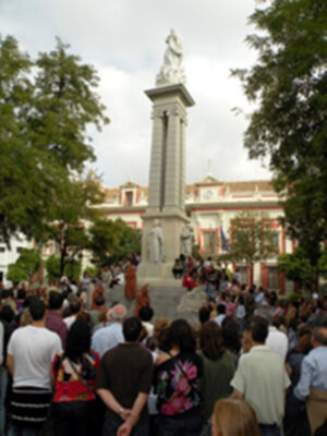 D. Juan Tenorio por las plazas Sevillanas