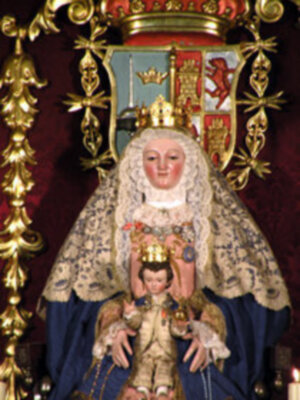 Altar de Triduo de la Virgen de los Reyes, Patrona de los Sastres.