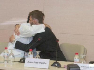 Padilla sale del hospital