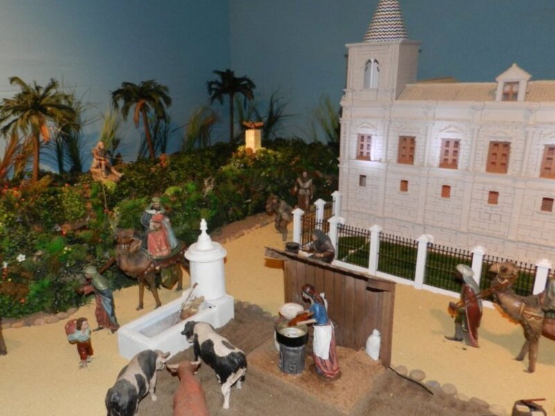 La Asociación Belén de la Solidaridad y las Asociaciones de Trasplantados de Sevilla inauguran la 10ª edición del Belén de la Solidaridad