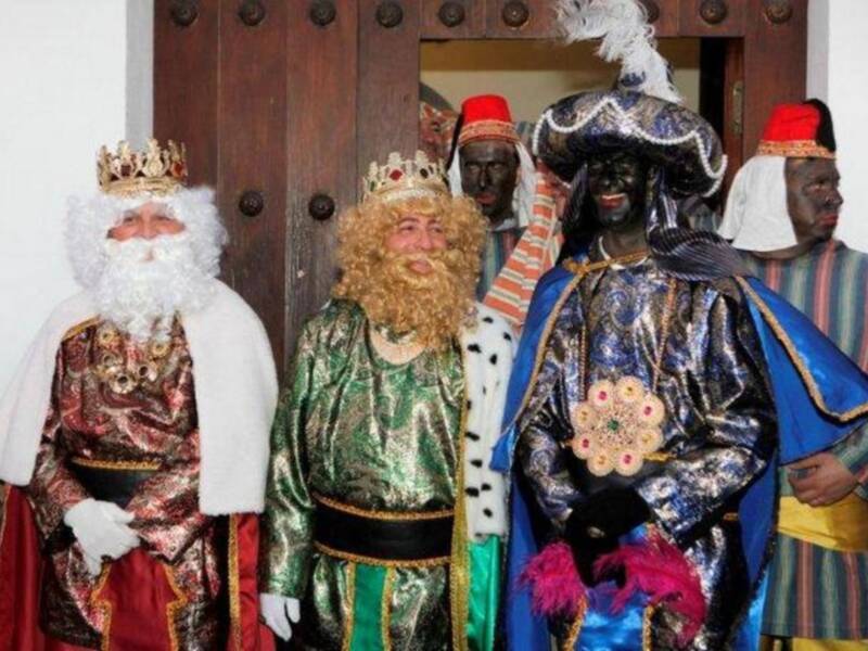 Jesulín de Ubrique, con nueva nariz, despide el año como rey Baltasar