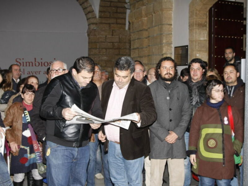 Cárdenas anuncia que el encierro ha sido solo el inicio de una acción de movilizaciones en busca de planes de empleo(Cádiz)