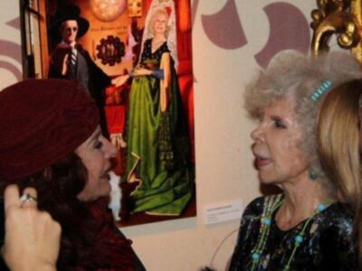 La duquesa de alba recibida en Cáceres como una auténtica estrella