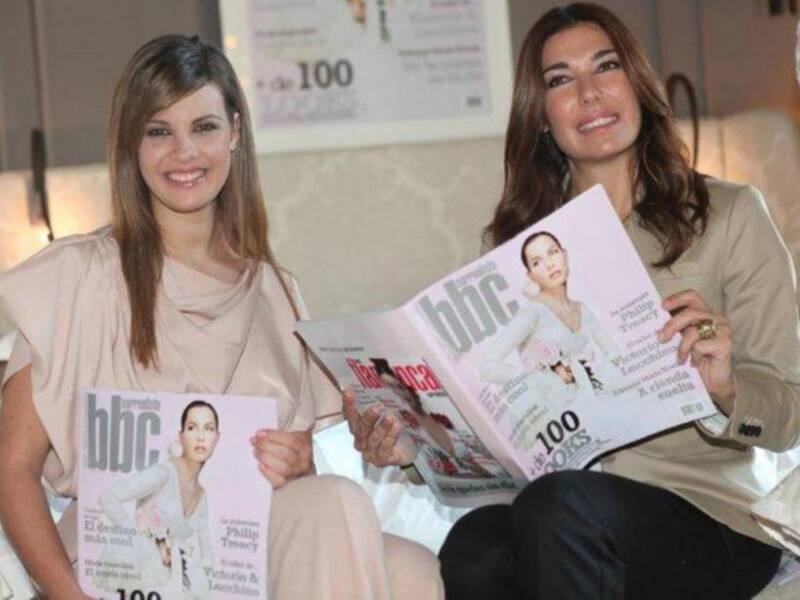 Jessica Bueno, madrina de una revista de bodas