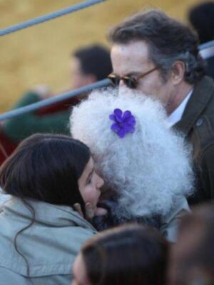 Eva González fue a la plaza a ver torear a su novio Cayetano 